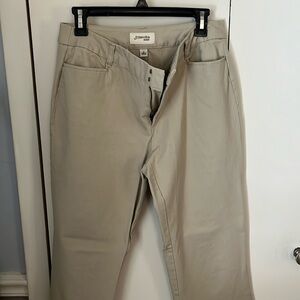 Straight Leg khaki pants